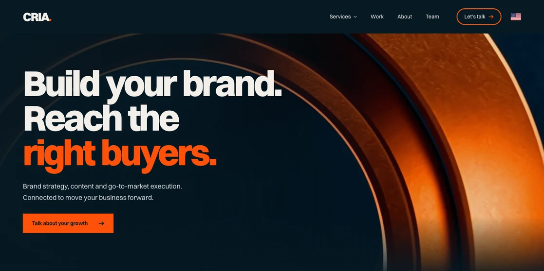 Website preview — CRIA